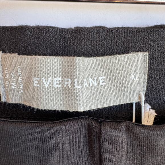 Everlane The Wide Leg Dream Pant Black Extra Large Career Professional Office - Picture 3 of 16